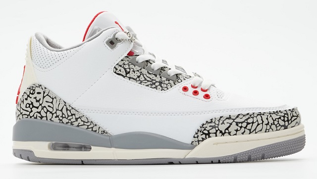 Women Air Jordan 3 Grey Cement [Women Cheap Jordans 3 42]